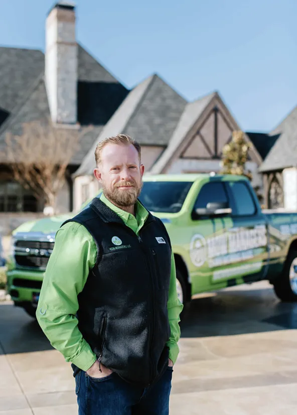 Local lawn care professional